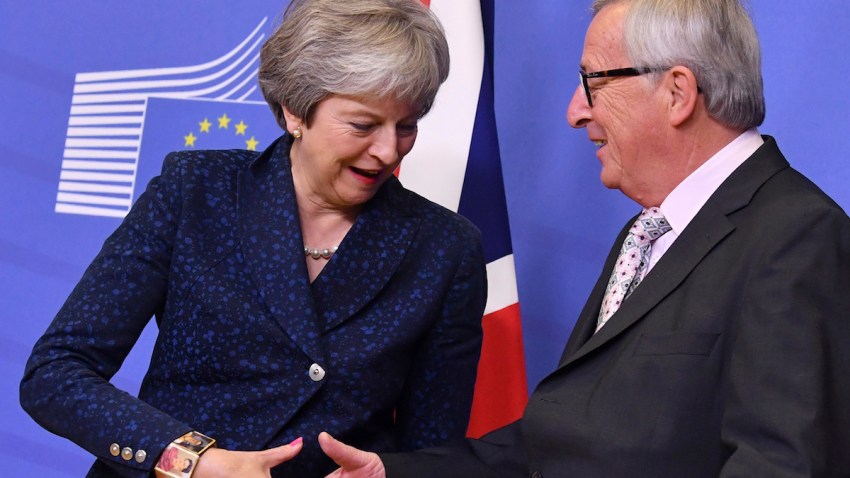 APTOPIX Belgium EU Brexit