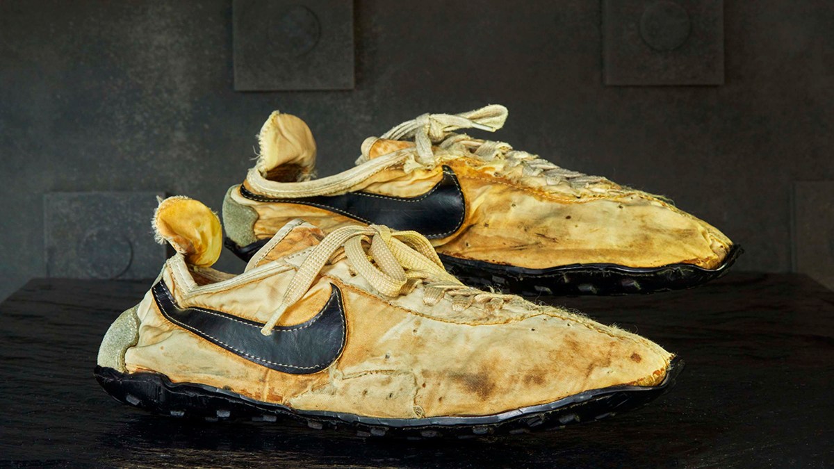 Rare Nike Track Shoes Used in 1972 Olympic Trials Sell for $50K â NBC10 Philadelphia