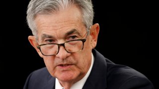 In this Sept. 18, 2019, file photo, Federal Reserve Board Chair Jerome Powell speaks at a news conference following a two-day meeting of the Federal Open Market Committee in Washington.