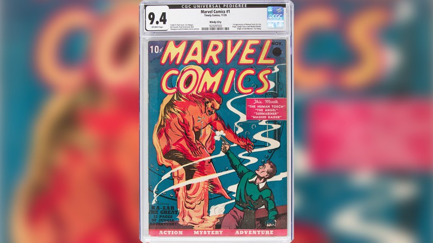 Marvel Comics Book Auction