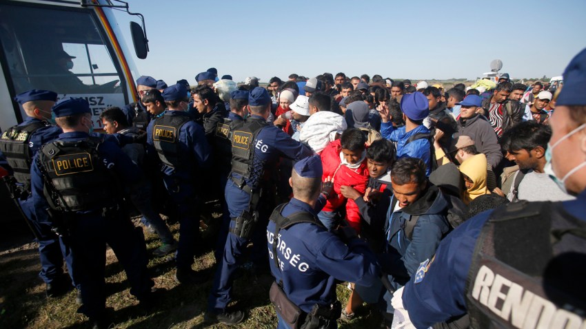 Hungary Migrants