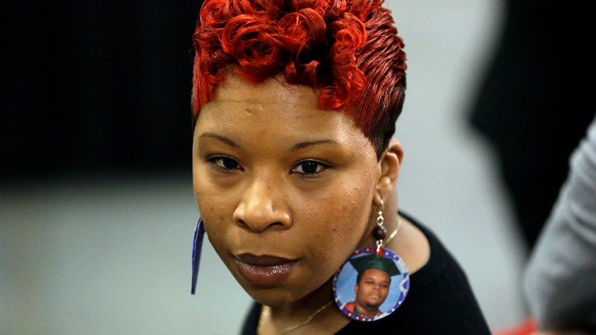Michael Browns Mother Politics