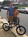 Alden Officer Buys Bike for Boy