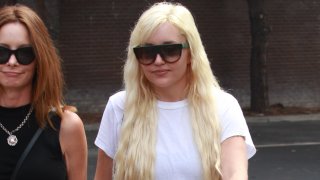 In this file photo, Amanda Bynes is seen on August 25, 2015 in Los Angeles, California.