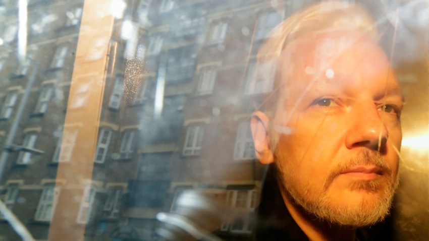 APTOPIX Britain WikiLeaks Assange