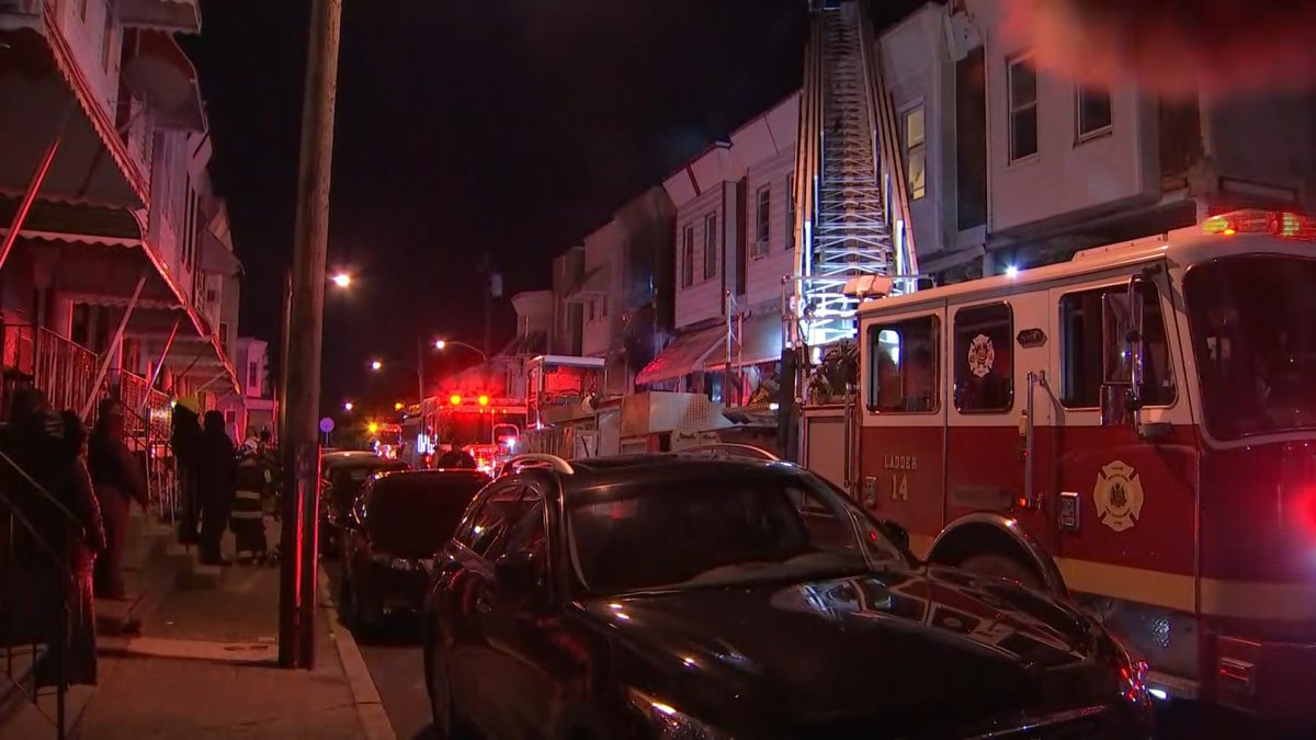 Firefighters Battle Cold and Flames at North Philly Fire NBC10