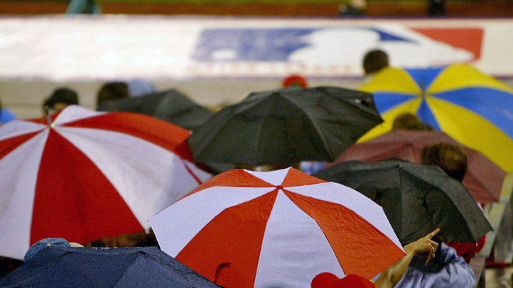Phillies Baseball Rain
