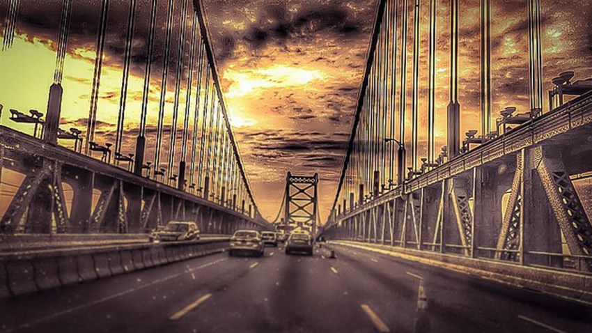 Ben Franklin Bridge Instagram tamaratmf