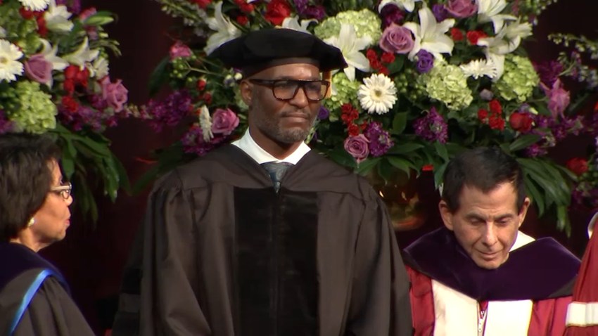 Bernard Hopkins Temple Graduation