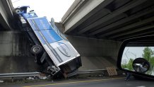 Box Truck Overpass