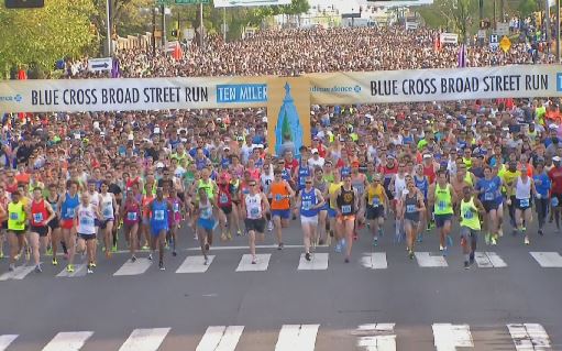 Broad Street Run Starting Line 2