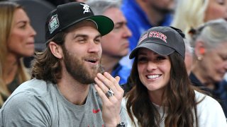 Bryce Harper and Kayla Harper