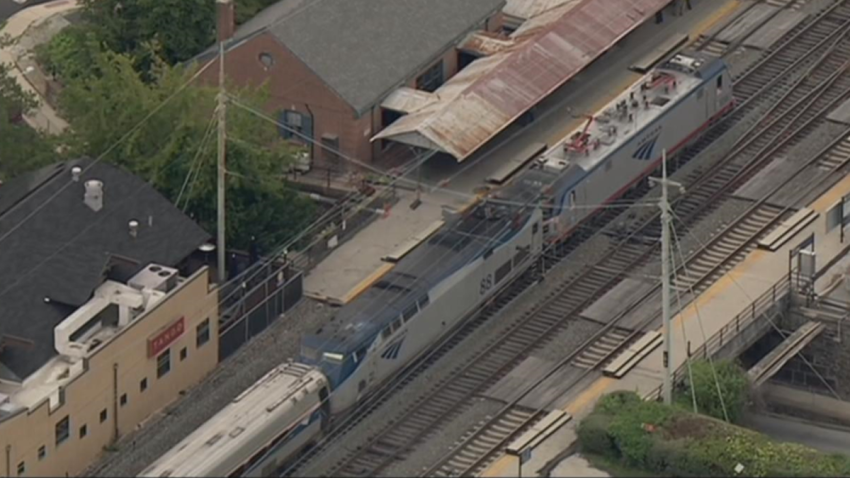 Bryn Mawr Amtrak Train