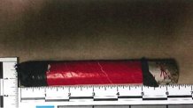 A photo of the device that detonated.