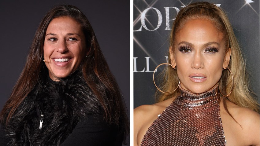 Carli Lloyd, Jennifer Lopez split