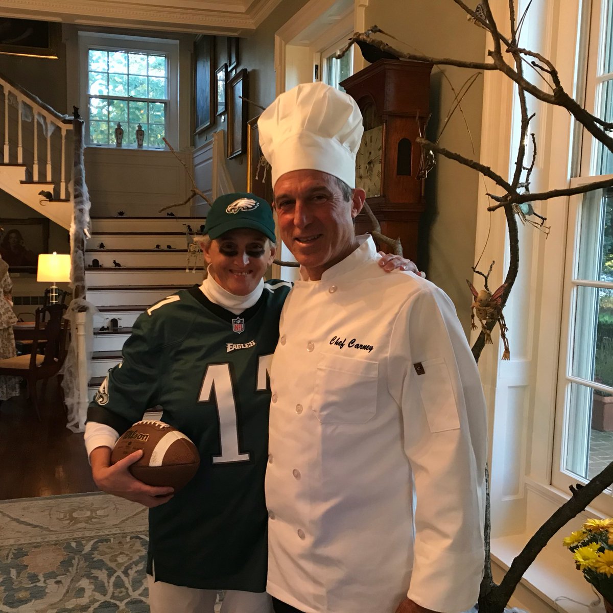 philadelphia eagles chef coat