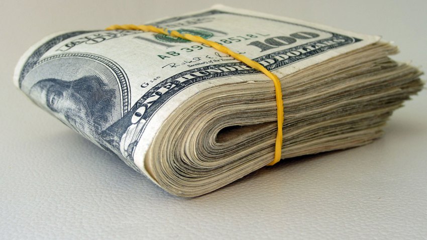 Cash-Bills-folded-rubber-ba