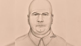 Sketch of sex assault suspect