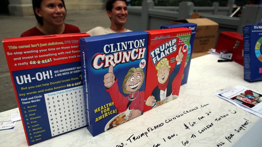 DNC Day 4 Presidential Candidate Cereal