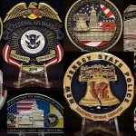 DNC day 3 police challenge coin collage