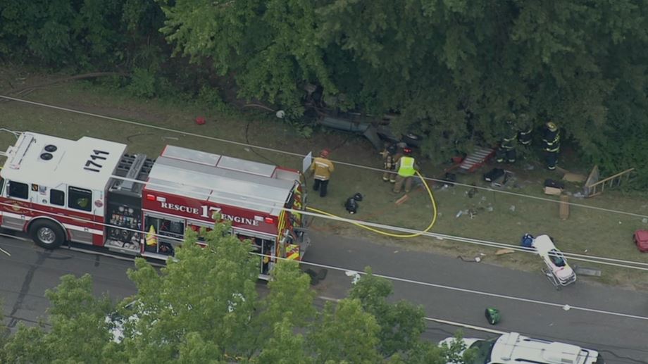 Crash Claims Passenger, Pedestrian, Closes Route 206 in South Jersey Crash Claims Passenger, Pedestrian, Closes Route 206 in South Jersey
