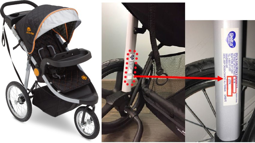 delta double umbrella stroller recall