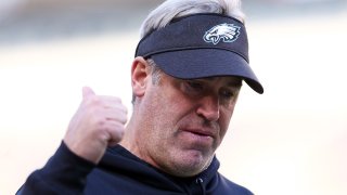 Head coach Doug Pederson of the Philadelphia Eagles