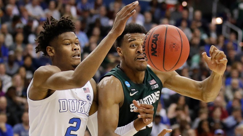 NCAA Michigan St Duke Basketball