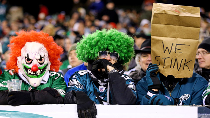 Eagles Fans Upset