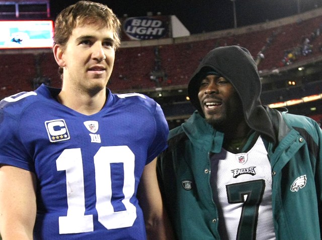 Eli Manning Michael Vick