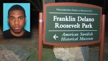 FDR Park Suspect on Background Tyquan Atkinson