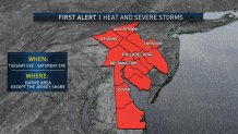 First Alert Weather Hot Temps Storms Map