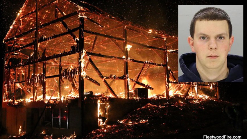 Fleetwood Fire Arson Cody Weidner