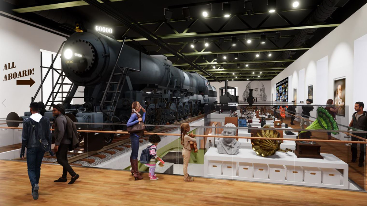 Franklin Institute to Transform Train Factory Exhibit into TwoStory