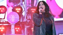 Alanis Morissette performing at Dick Clark's New Year's Rockin' Eve With Ryan Seacrest 2020.