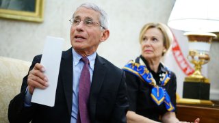 Dr. Anthony Fauci at the White House