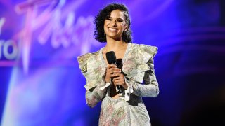 Misty Copeland speaks onstage during the 62nd Annual GRAMMY Awards.