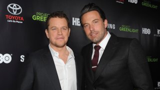 actors Matt Damon and Ben Affleck