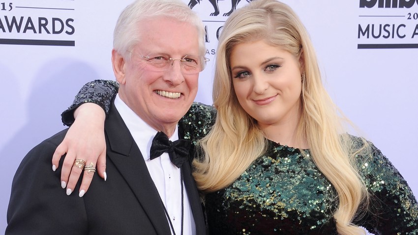Meghan Trainor and father Gary Trainor