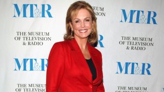 In this Dec. 1, 2005, file photo, television sportscaster Phyllis George arrives at the launch party for “She Made It: Women Creating Television and Radio” in New York City.