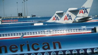 File image of American Airlines jets.