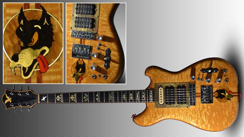 Jerry Garcia Wolf Guitar
