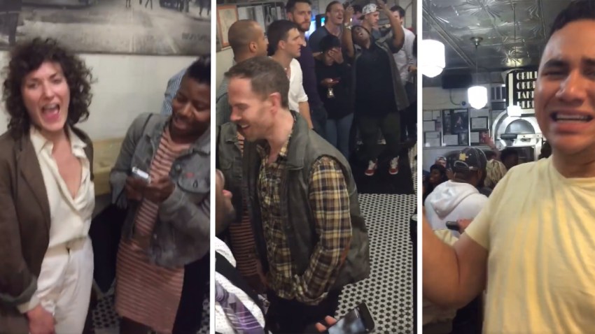Jims Steaks Sing-a-Long