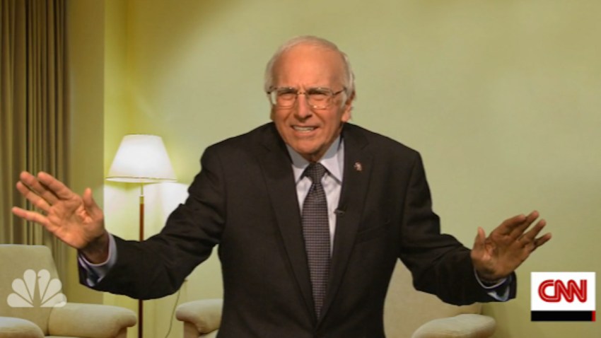 Larry David Bernie Sanders SNL