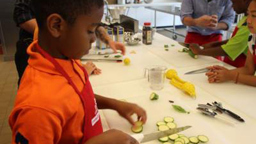 Literacy Center Cooking