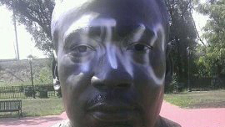 Luther mlk vandalism follows tomorrow calif opened MLK Statue Vandalized in Chester – NBC10 Philadelphia