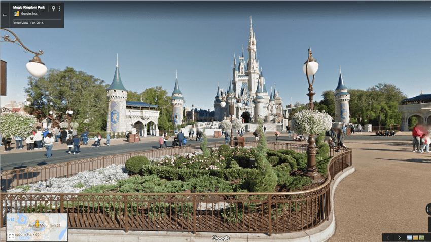 Magic Kingdom Google Street View