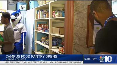 College In Montgomery County Opens Brand New Food Pantry Nbc10