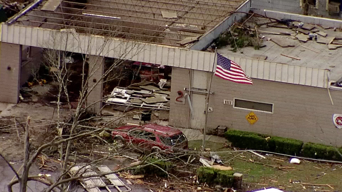 Aerial Footage Shows Damages From Mississippi Tornado NBC10 Philadelphia