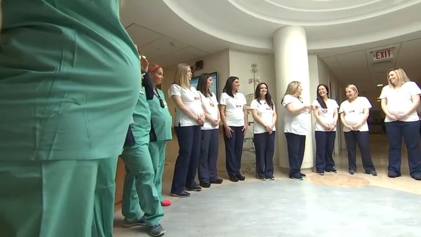 NYU Winthrop pregnant nurses